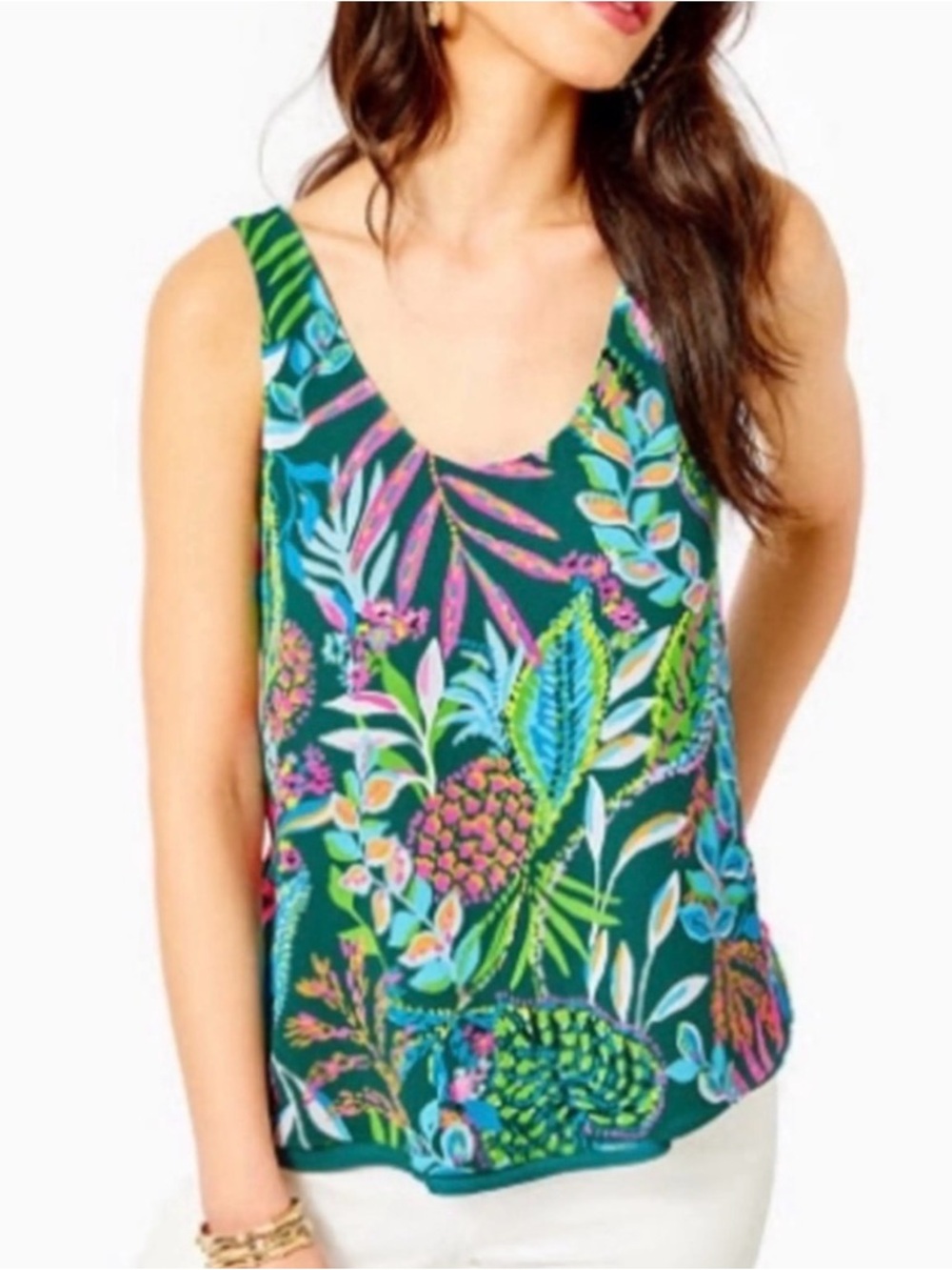 Lily Pulitzer Florin Reversible Top NWT